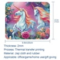 thumbnail image 5 of Unicorn Square Printed Desk Mat Gaming Mouse Pad Non-Slip Rubber Bottom 8.3x9.8 Inch - Suitable for Office and Gaming, 5 of 6