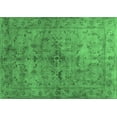 thumbnail image 1 of Ahgly Company Indoor Rectangle Abstract Emerald Green Contemporary Area Rugs, 2' x 3', 1 of 4