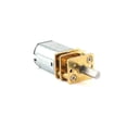 thumbnail image 1 of Para instrumentos de juguetes inteligentes Motor de reducción de velocidad con caja de cambios de metal completo Motor de caja de cambios eléctrica DC 12V GA12-N20 Vogacara WJ1220-04, 1 of 6