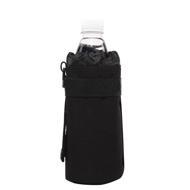 Bolsa De Transporte Bolsa de botella de agua Molle para viajes al aire libre senderismo ciclismo camping hervidor de agua paquete de transporte Sywqhk Para Estrenar
