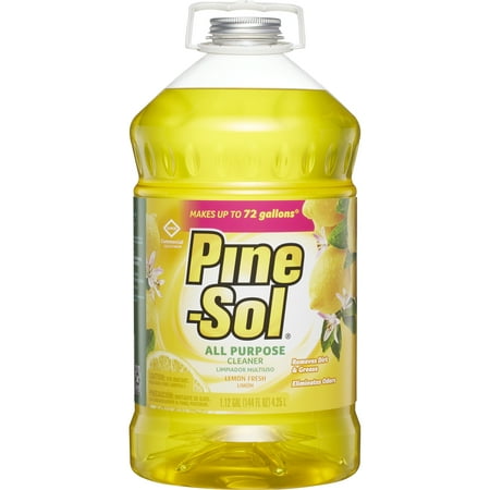 Pine-Sol All-Purpose Cleaner, Lemon, 144 oz, (The Best Vinyl Floor Cleaner)