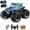 Blue, variant on Amphibious Remote Control Car, 2.4GHz All-Terrain Off-Road Pickup Toy,Waterproof 360° Rotating 4WD RC Monster Trucks, RC Car Pool Toys Remote Control Boat—Gifts for Boys Aged 8–12+(Pink)