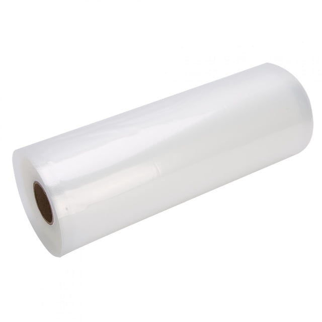 1 rollo de bolsa de sellado al vacío de alimentos con puntos finos, bolsa de embalaje de almacenamiento comprimida, rollo sellador
