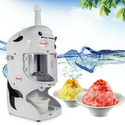 Commercial Electric Snow Cone Snow Machine Shaved Ice Machine Ice Crusher Commercial Shaved Ice Machine Electric Ice Shaver Snow Cone Maker Ice Shaver Machine Ice Crusher Snow Cone Maker 350W