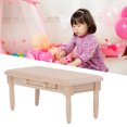 thumbnail image 4 of Dollhouse Tea Table, Dollhouse Dining Table Sturdy Durable Simple Design  For Dollhouse, 4 of 8