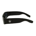 thumbnail image 3 of THC Slim Rectangular Marijuana Weed Leaf Badge Wrap Around Sunglasses, 3 of 3