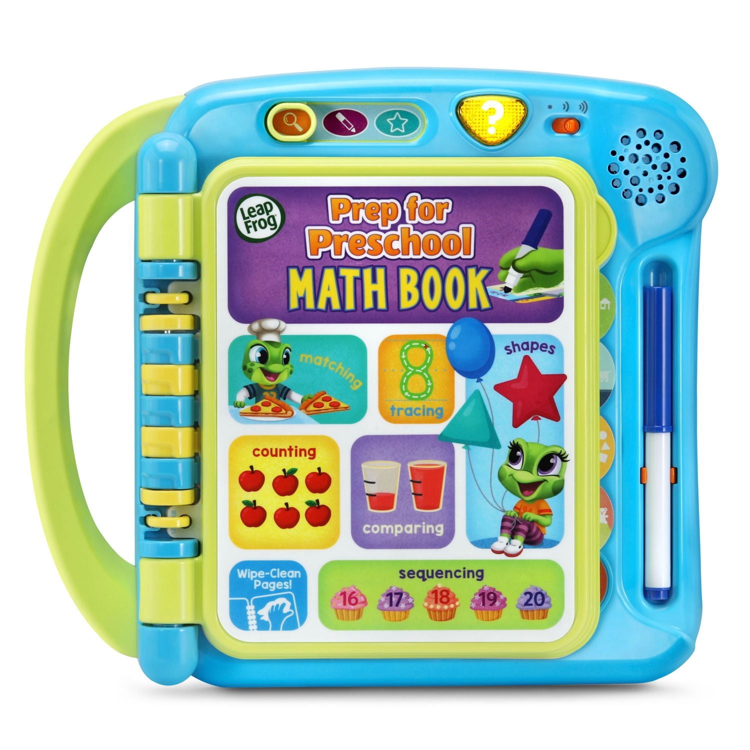 LeapFrog Prep for Preschool Math Book with Interactive Pages