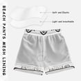 thumbnail image 3 of FORMRS Boys Swim Trunks Quick Dry Mesh Liner Boardshorts Sizes XS-XL, Cute Chubby Cat, 3 of 7