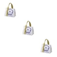 thumbnail image 2 of Cateissary Bolsa de almuerzo Aislamiento térmico impermeable Caja de almuerzo Bolso portátil Blanco Type1 NO1, 2 of 6