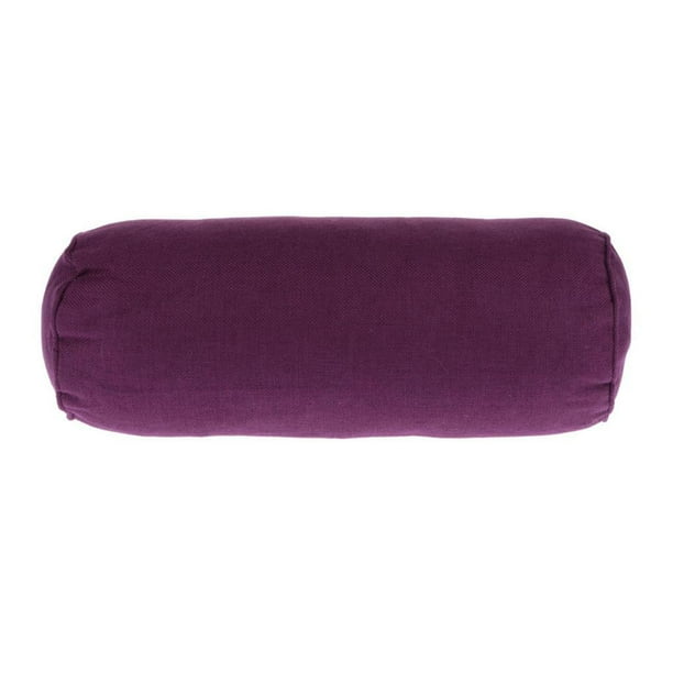 Almohada de Masaje Facial Ergonómica para Viajes - Suave Cojín de Cuello Fibra de Bambú Violeta