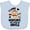 AE-Light Blue, variant on Inktastic Monkey I Love Hanging out with My Uncle Boys or Girls Baby Bib