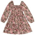 thumbnail image 3 of BTween Girls' 4-Pack Fall Outfit: Dress, Skirt, Tee, Leggings, Cotton Blend,FLORA,4, 3 of 5