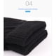 thumbnail image 3 of Guardurnaity Guantes de invierno con dedos completos a prueba de viento para hombre, 2 uds., antideslizantes, cálidos, para bicicleta, mitones elásticos guantes y mitones negro rojo tipo3 Guardurnaity AP016319-03, 3 of 6