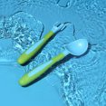 thumbnail image 1 of USHOBE 1 Set Toddler Forks Toddler Cutlery Silica Gel Green for Toddlers Outings, 1 of 8