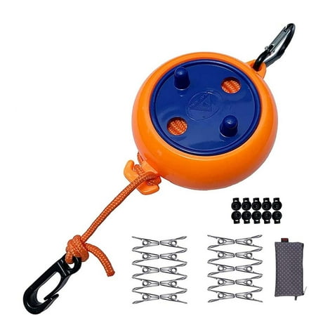 

AutumnFall legend Camping Gear Travel Business Travel Portable Retractable Clothesline Outdoor Indoor Line