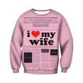 thumbnail image 1 of WILLBEST Sudaderas Deportivas para Hombre, Camiseta Deportiva De Manga Larga con Cuello Redondo para Parejas Masculinas y Femeninas XGrande, 1 of 2