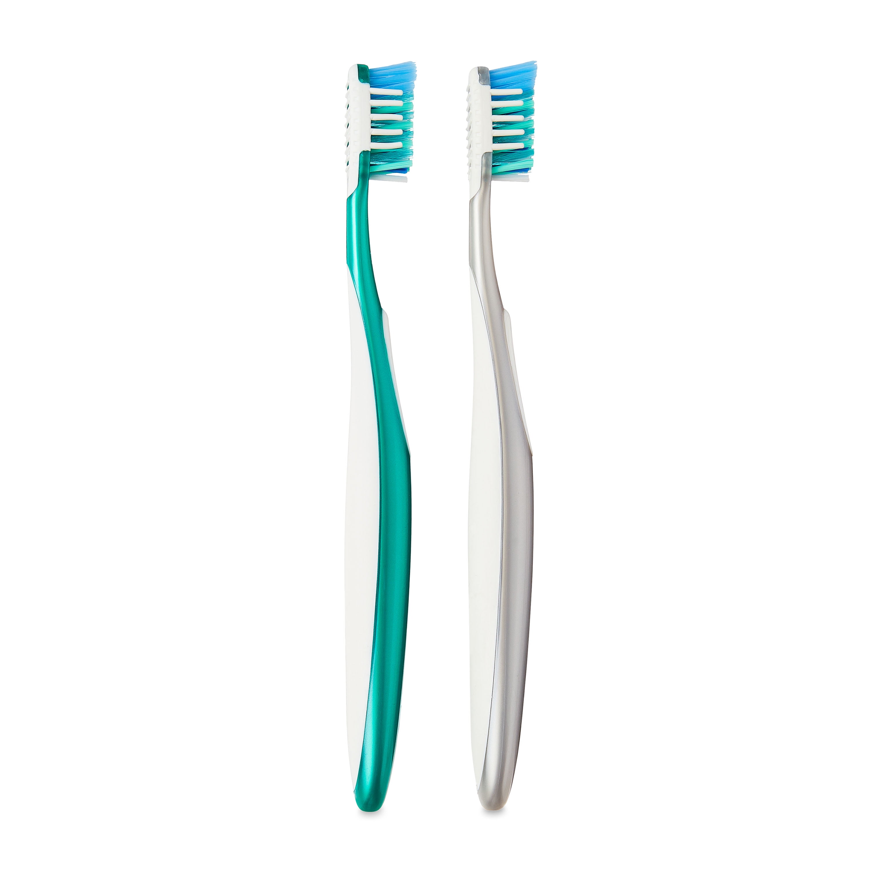 (3 pack) Equate, Xtreme Multipro, Pure Health, Adult, Manual, Medium Toothbrush, 2 Count