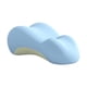 thumbnail image 1 of Almohada para elevar las piernas, para acostarse en la cama, cómoda y con funda extraíble, ergonómica. Azul, 1 of 9