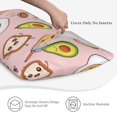 Disketp Breakfast Pillowcase, Queen Size Pillow Cases for Bedroom