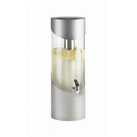 Cal Mil 1990-3-55 3 Gallon Stainless Steel Round Beverage Dispenser