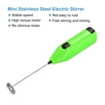thumbnail image 3 of Uxcell Electric Tumbler Stirrer, Handheld Mini Mixer Battery Operated Stirring Mixing Green  1pcs, 3 of 6