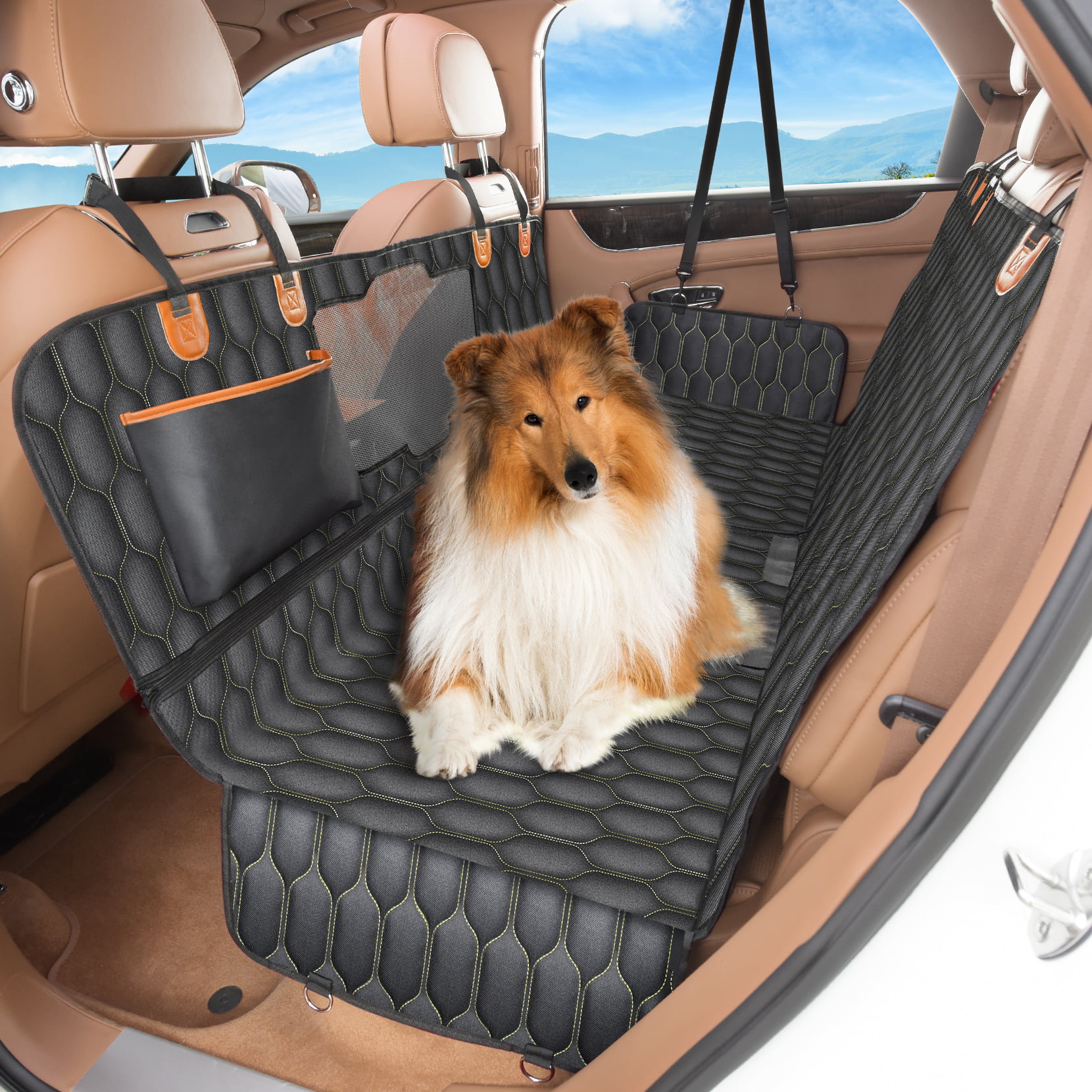 Matrix Code mascota asiento trasero cover-car accesorios, perro amantes  regalo, dueño de mascotas, perro, mamá papá, cubierta de asiento de coche,  protector de asiento de coche -  México