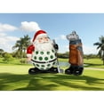 thumbnail image 2 of Ceramic Christmas Golf Santa Salt and Pepper Shakers Holiday Gift, 2 of 3
