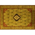 thumbnail image 1 of Ahgly Company Indoor Rectangle Oriental Yellow Industrial Area Rugs, 7' x 9', 1 of 4