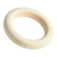 thumbnail image 2 of 10 Pack Unpainted Wood Rings 55MM Diameter Wooden Craft Rings for DIY Creations, 2 of 12
