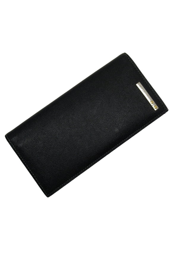 Pre-Owned CARTIER wallet leather black men's t18862f (Good)