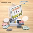 thumbnail image 3 of Juego De Simulación De Supermercado, Juguetes Para Refrigerador, Calculadora De Escáner De Código De Barras Realista De Alta Durabilidad, Juguete Para Niños, 3 of 7