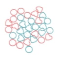 thumbnail image 2 of 30x Marcadores de Punto Perfecl Rosado azul Marcador de punto de ganchillo, 2 of 8