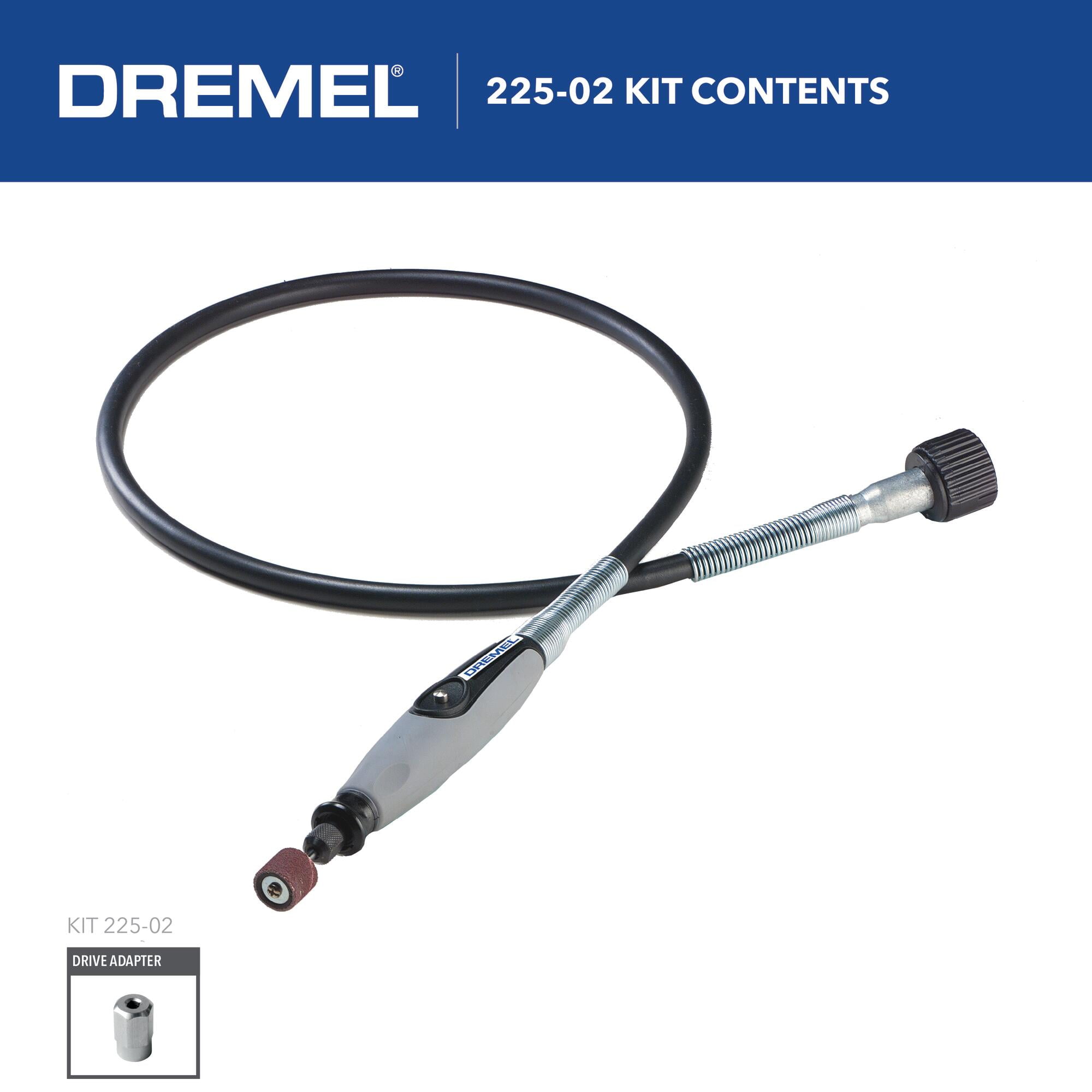 Dremel 225-WM Flex Shaft Rotary Tool Attachment with Ergonomic Comfort Grip and 36” Long Cable