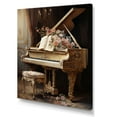 thumbnail image 2 of Designart "Brilliance Of The French Baroque Piano I" Music Wall Decor, 2 of 7