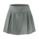 thumbnail image 4 of Gibobby faldas para mujer Falda de de tenis sólida informal para mujer Falda deportiva de yoga Falda corta(Gris， S), 4 of 5