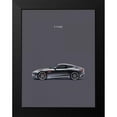thumbnail image 2 of Rogan, Mark 12x14 Black Modern Framed Museum Art Print Titled - Jaguar F-Type Grey, 2 of 5