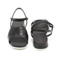 thumbnail image 6 of Camper Women's Atonika Ankle Strap Platform Sandals, Black \ Blue,9 M US, 6 of 7