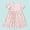 C Pink, variant on ITSAME Girls Summer Dress Puff Short Sleeve Cotton Heart Print Kids Loose Casual A-Line Dress Red Size 9-10