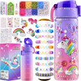 thumbnail image 1 of Kit de decoración para botellas de agua BOOH Unicorn con pintura de diamante, 1 of 7