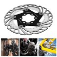 thumbnail image 2 of Eastbuy Rotor de Freno de Disco - Bicicleta de Acero Inoxidable Bicicleta Freno de Disco Refrigeración Rotor Flotante(160mm), 2 of 5