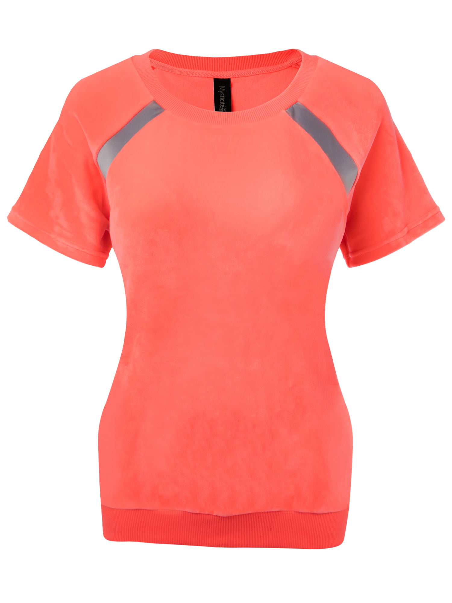 Yoga and Running Stretchy and Breathable Suitable for Fitness Gregster Women’s Functional Short Sleeve Running Top V-Neck Sports Shirt