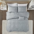 thumbnail image 4 of Home Essence Apartment Jemma Solid Clipped Jacquard Comforter Set, Twin/Twin XL, Grey, 4 of 13
