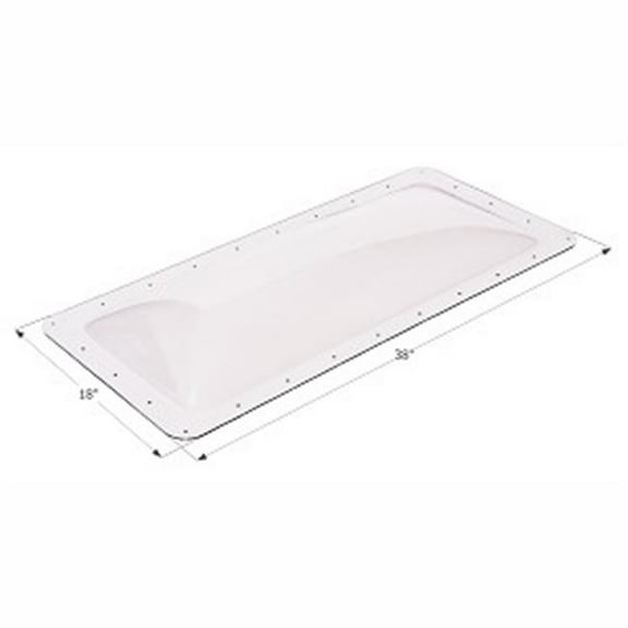 18 x 38 in. - Rv Skylight Sl1434C - Clear
