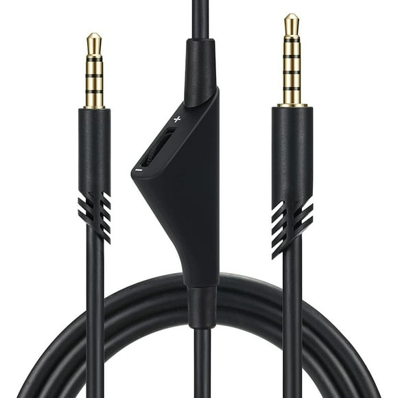 Cable De Extensión De Audio Para Auriculares, Volumen Ajustable Cable De Audio Para Auriculares Estéreo 3D Para Juegos De Sonido Perfecto Para Reemplazo