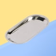 thumbnail image 2 of Plateau d'Instrument Plat pour Collation, Serviette Médicale Dentaire Professionnelle en Acier Inoxydable 201 Taille P (Argent), 2 of 8