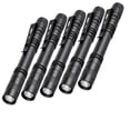 thumbnail image 1 of Linterna Tileon Pen linterna de 500 lúmenes con clip, 5 piezas con AAA, 1 of 9