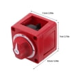 thumbnail image 2 of WASHWEPE Interruptor Universal Para Batería De Automóvil Con Desconexión Rápida Y Aislamiento Antiderrame, 2 of 6