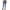 Blue, variant on RBX Active Women's Waistband Pockets Full Length High Impact Workout Tights