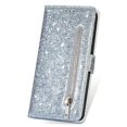 thumbnail image 4 of Case for FOXDOCK Samsung Galaxy A34 5G Glitter Zipper Wallet Case with Short Hand Strap, 4 of 4