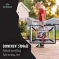 thumbnail image 6 of Silverback Junior Youth 33" Basketball Hoop with Lock ‘n Rock Mounting Technology Mounts to Round and Vertical Poles, 6 of 11